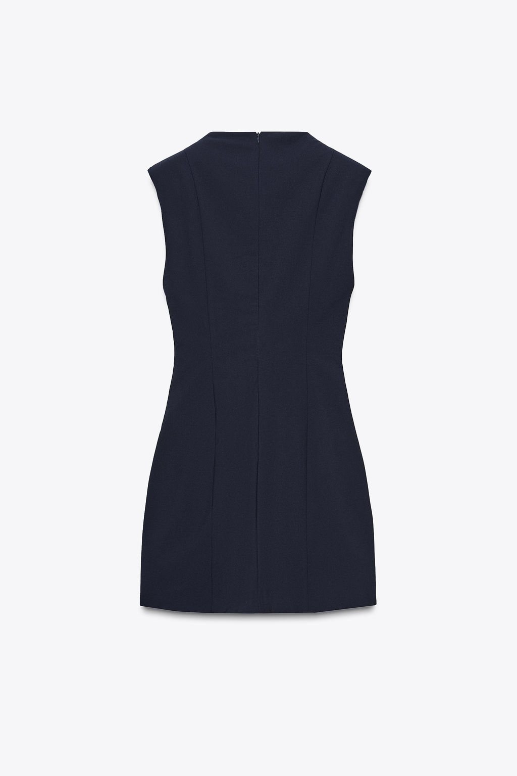 SHORT DRESS WITH SHOULDER PADS - Zara фото 7
