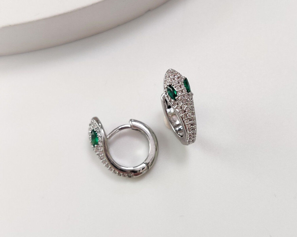 Серьги ЗМЕЙКА - Vel vett фото 3