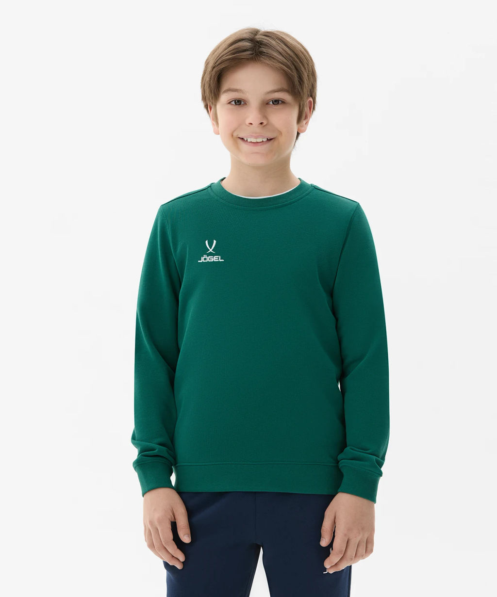 Свитшот JOGEL ESSENTIAL Sweatshirt, темно-зеленый, детский  фото 8