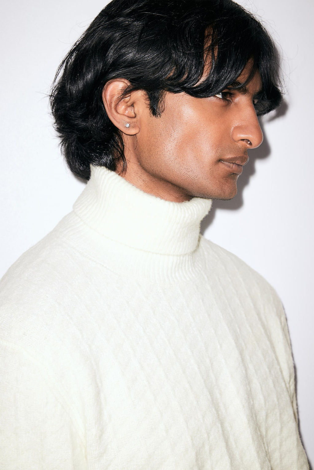 Jersey de cuello alto Regular Fit - H&m фото 4