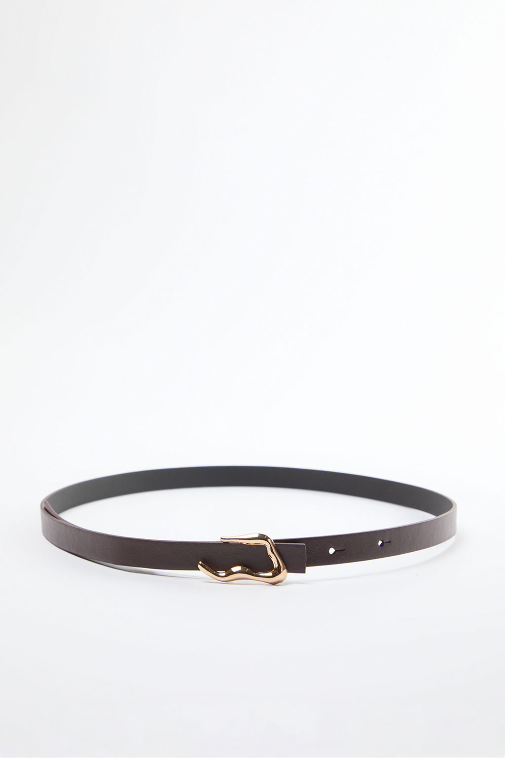 Siyah-Bordo Tokal? 2li Paket Deri Gorunumlu Kad?n Kemer TWOAW25KE00000