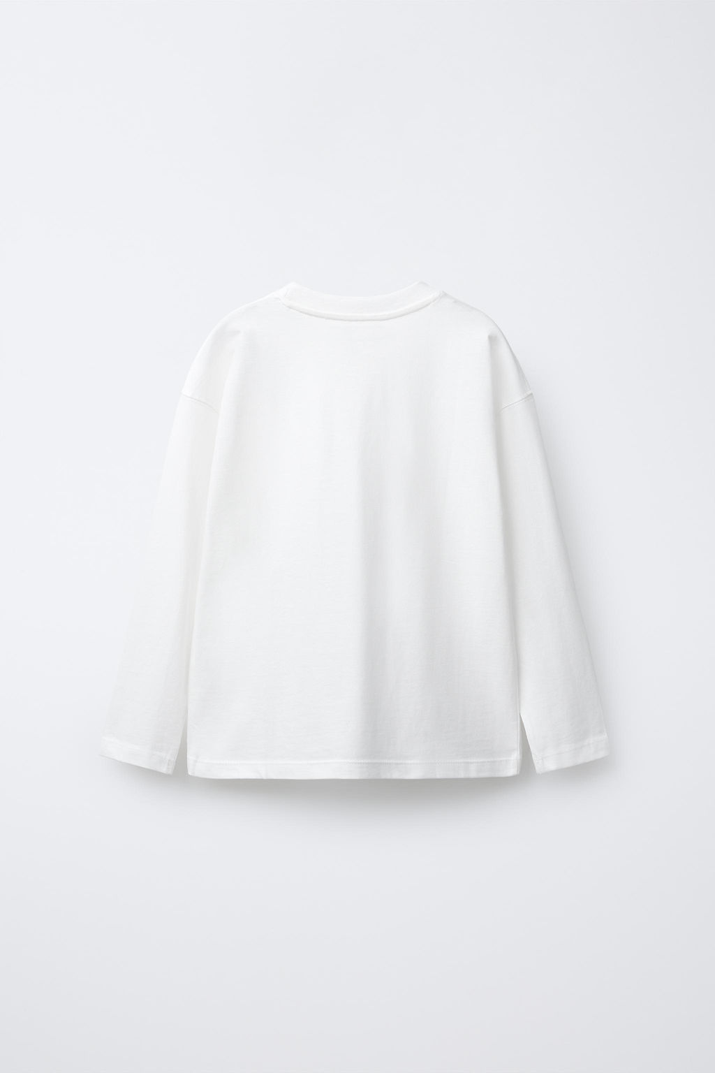 Футболка Zara Basic Medium Weight белая