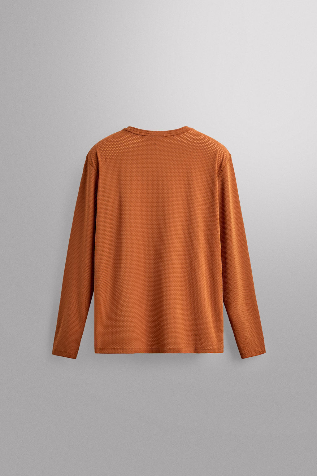 CAMISETA T?CNICA GRAVEL MANGA LARGA ESTRUCTURA / Ocre