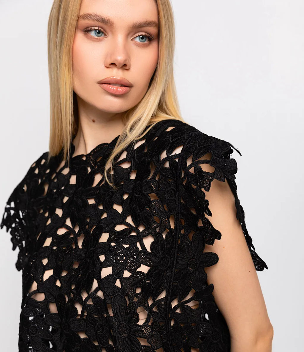 Топ #КТ020 (3), чёрный