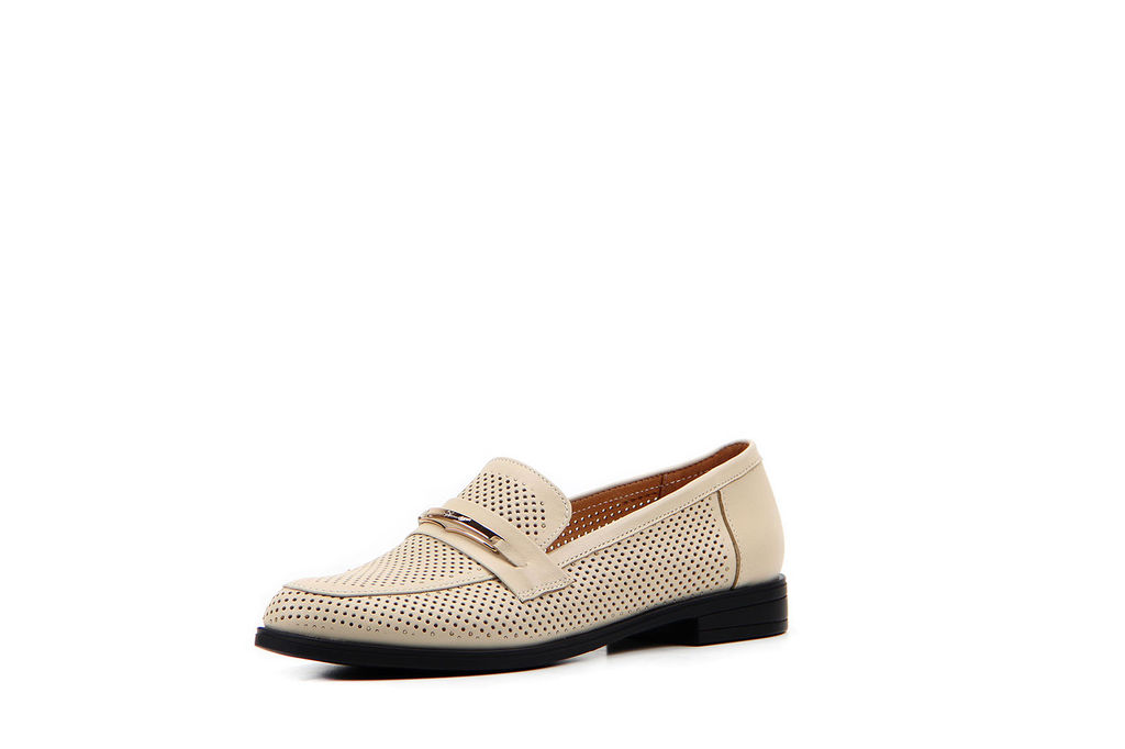 Лоферы 117.p.madonnabl.beige