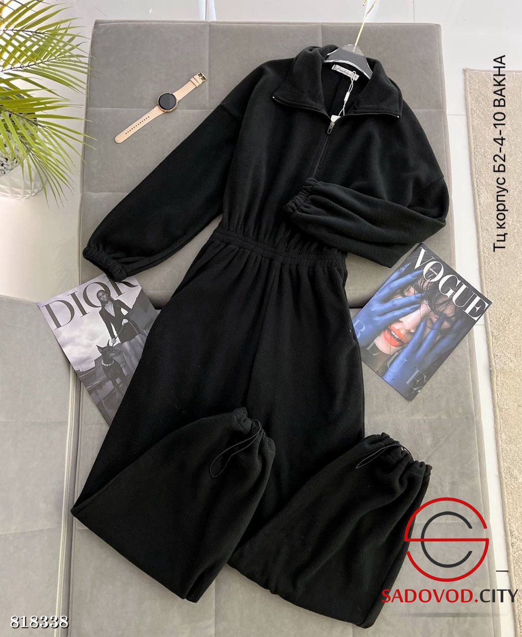 Теплый женский флисовый костюм - Bruno фото 3