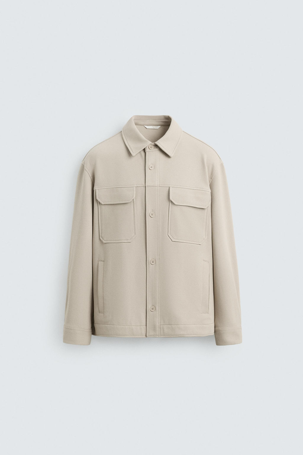 COMFORT TEXTURED OVERSHIRT - Zara фото 8