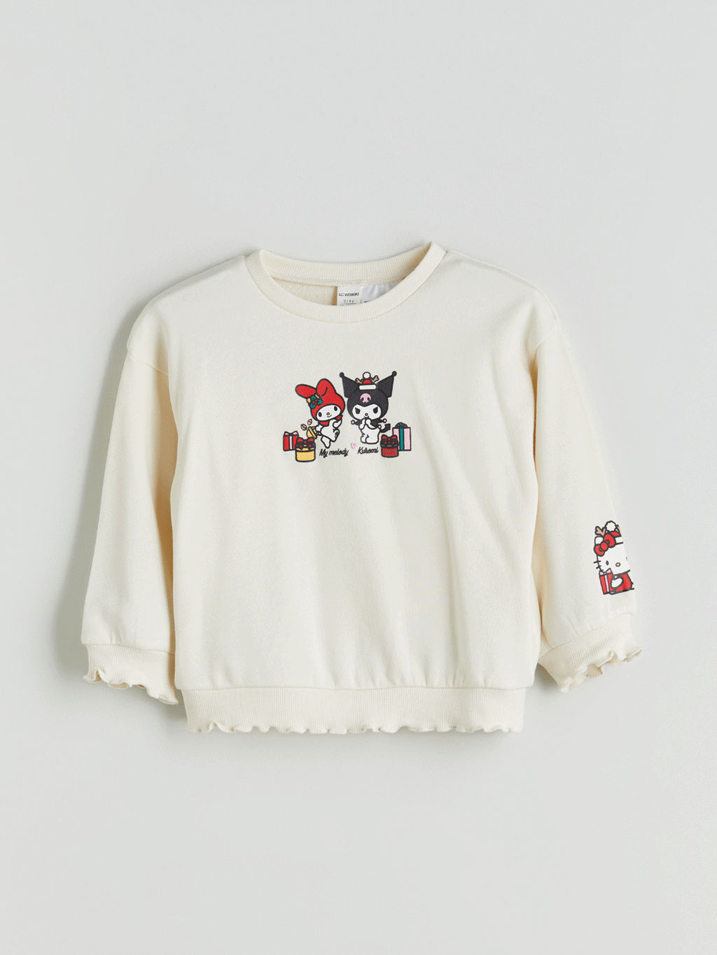 Hello Kitty Bask?l? K?z Bebek Kal?n Sweatshirt