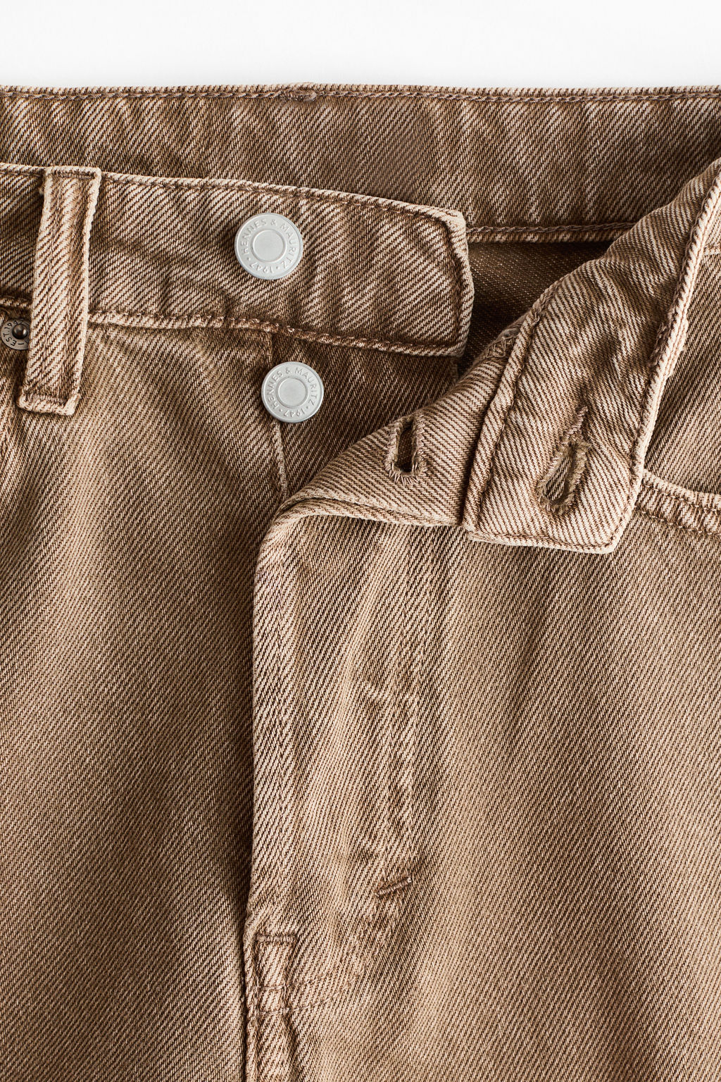 Straight High Waist Ankle Jeans - H&m фото 12