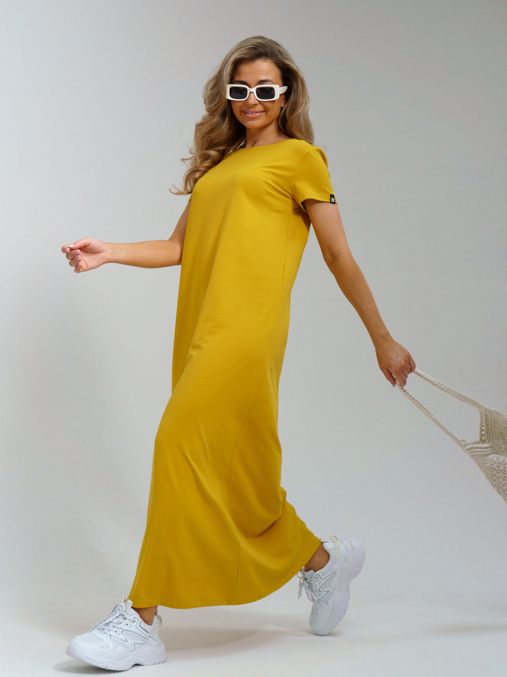 968 Платье "Горчица"