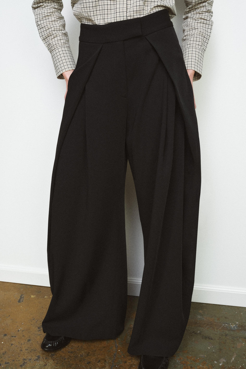ZW COLLECTION PLEATED TROUSERS - Zara фото 11