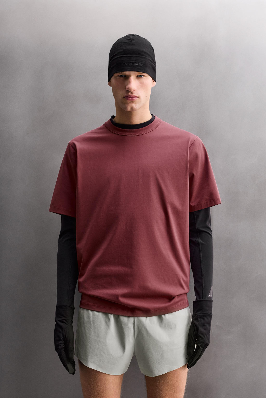 COTTON BLEND TECHNICAL T-SHIRT - Zara фото 2