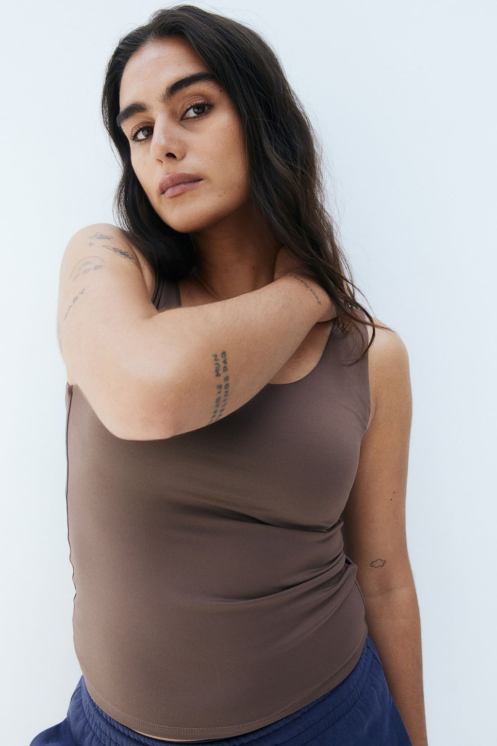 Top de tirantes en microfibra - H&m фото 3