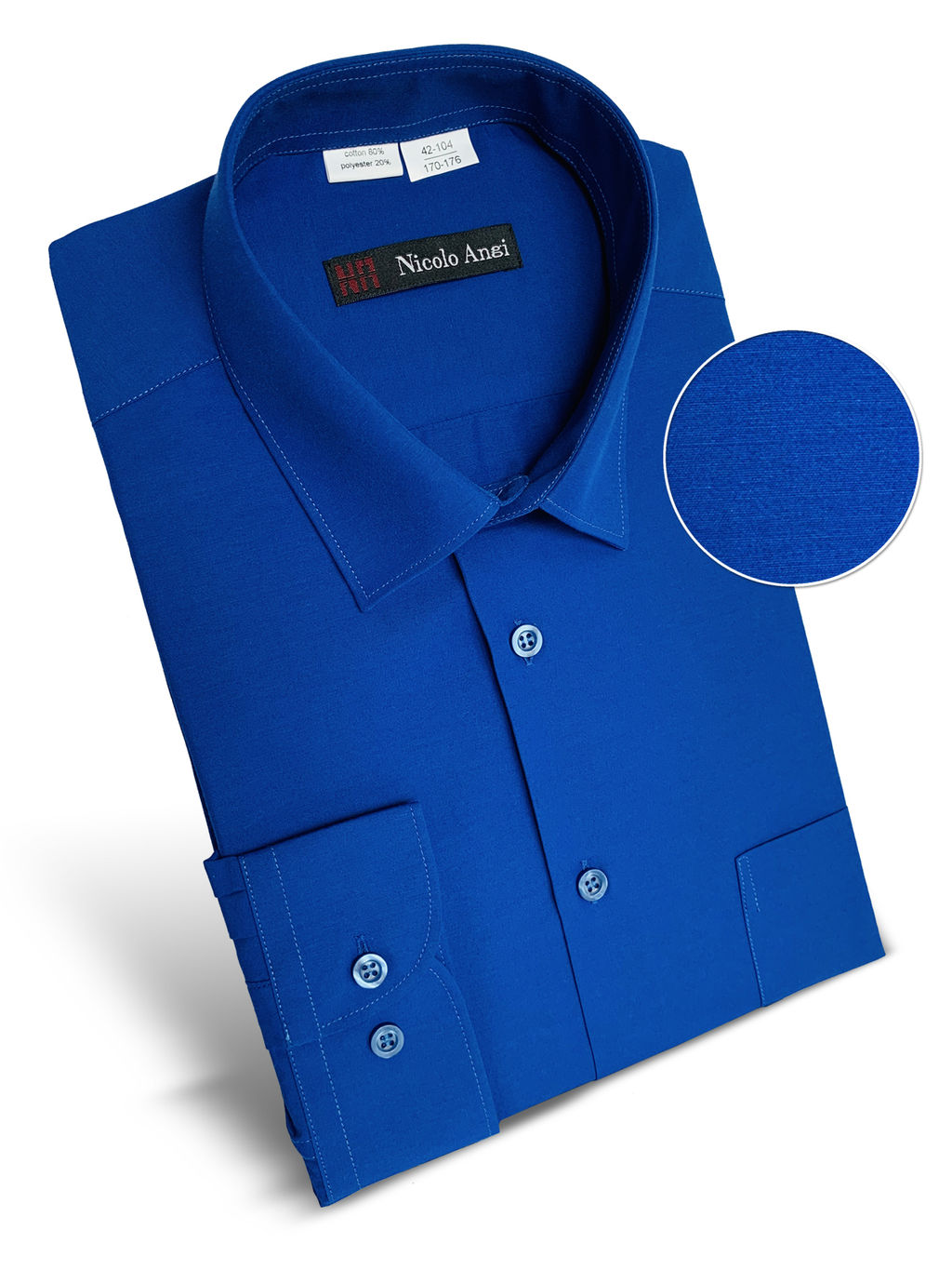 Мужская рубашка 501-т-08 - Nicolo angi фото 2
