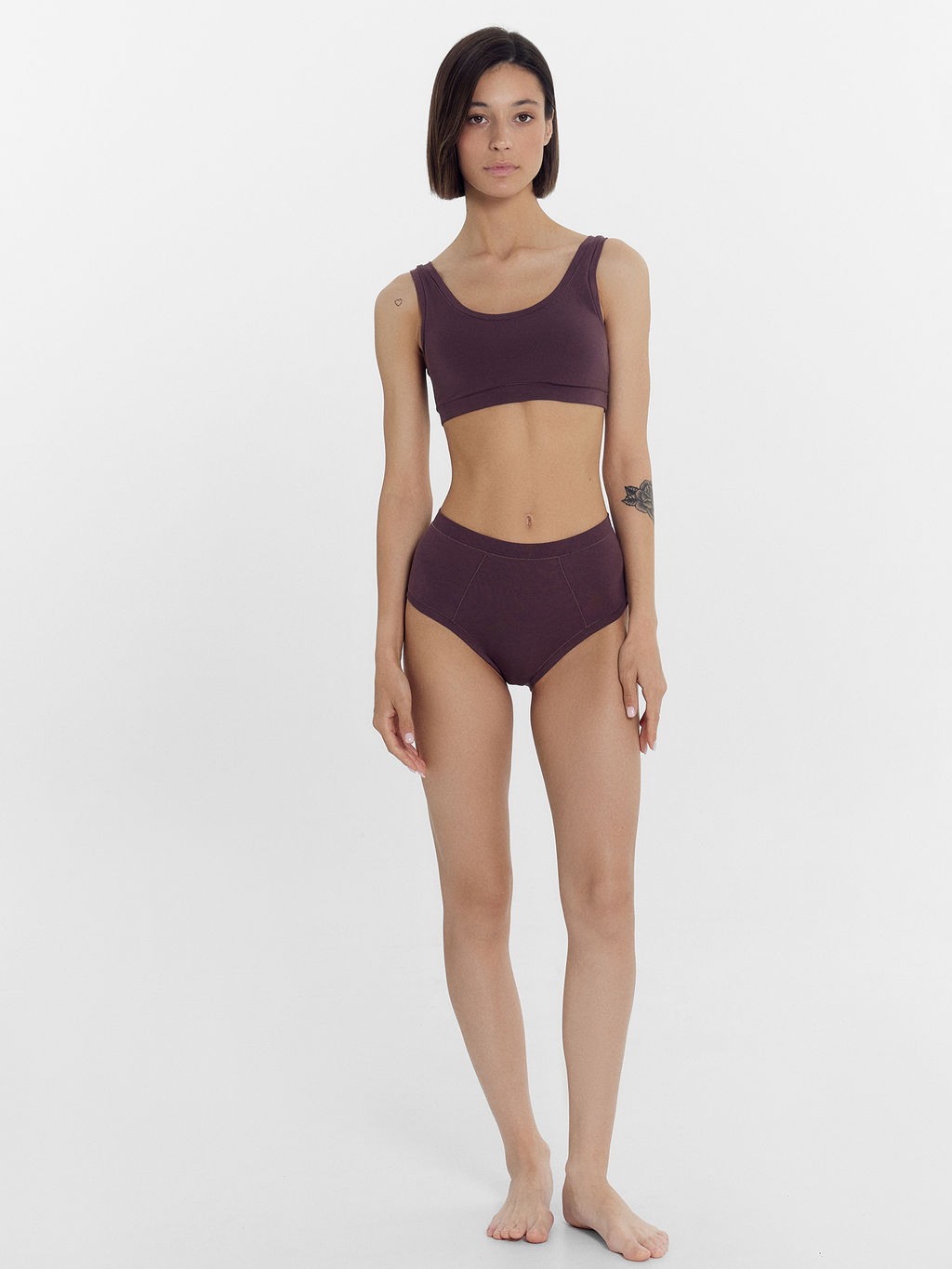 Цена за 2 штуки! Трусы женские макси в коричневом цвете ирландский кофе 412589 - Mark formelle фото 3