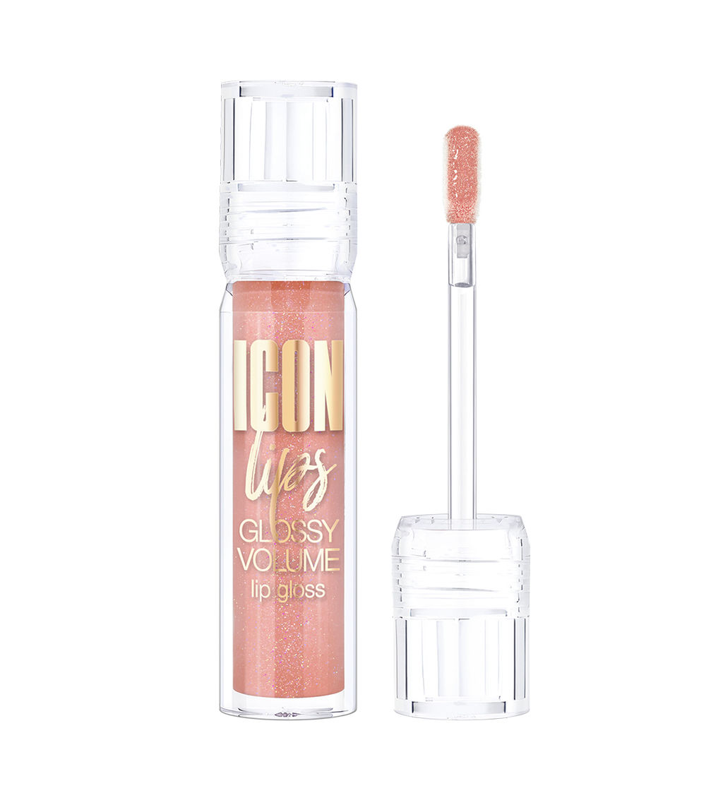 LuxVisage Блеск для губ с эффектом объема тон 504 ICON lips glossy volume Dusty Rose 3,4г