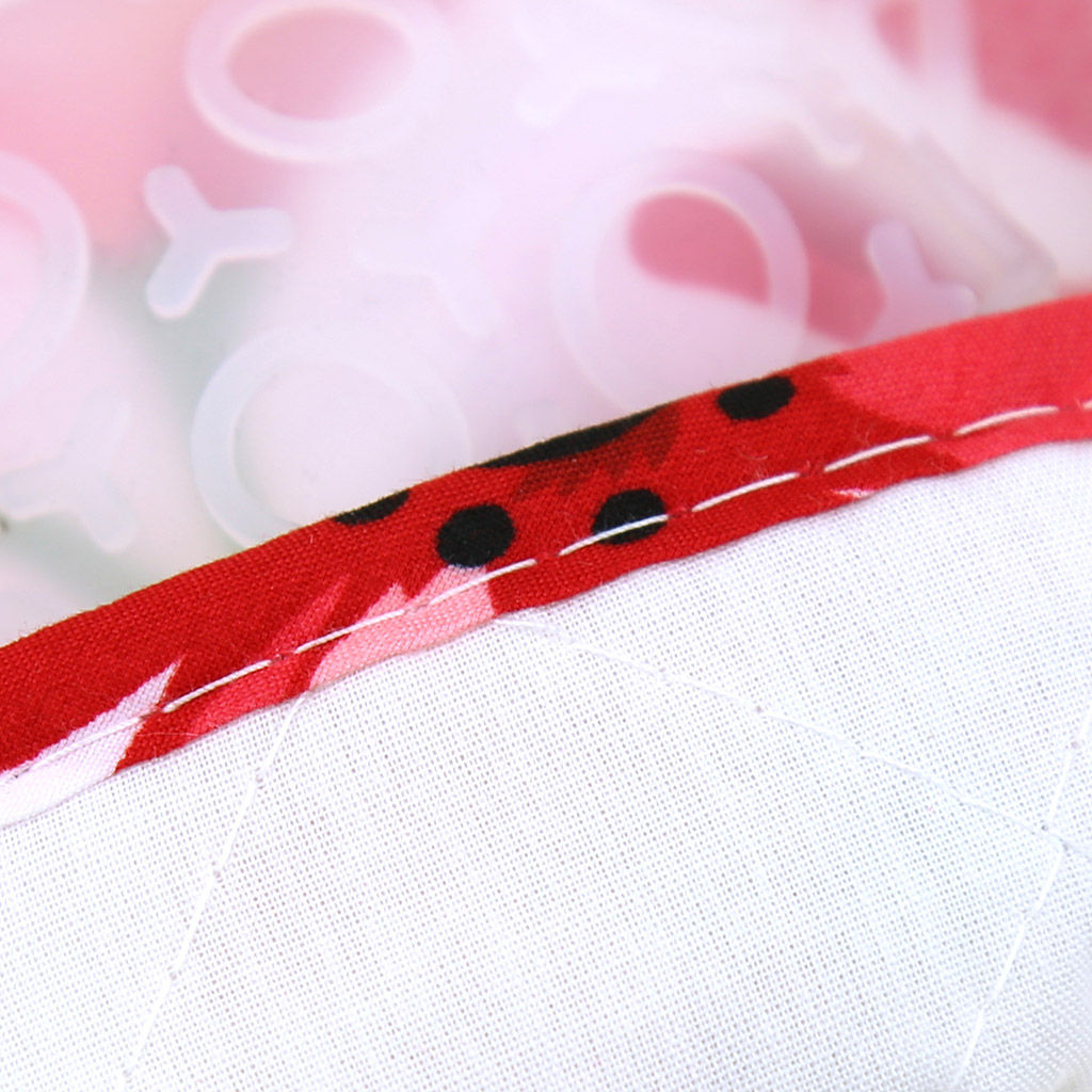 Прихватка-варежка (рукавица) силиконовая 23х18,5х1,5см, подкладка хлопок с ватином, цвета микс (Китай) - Домашняя мода фото 4