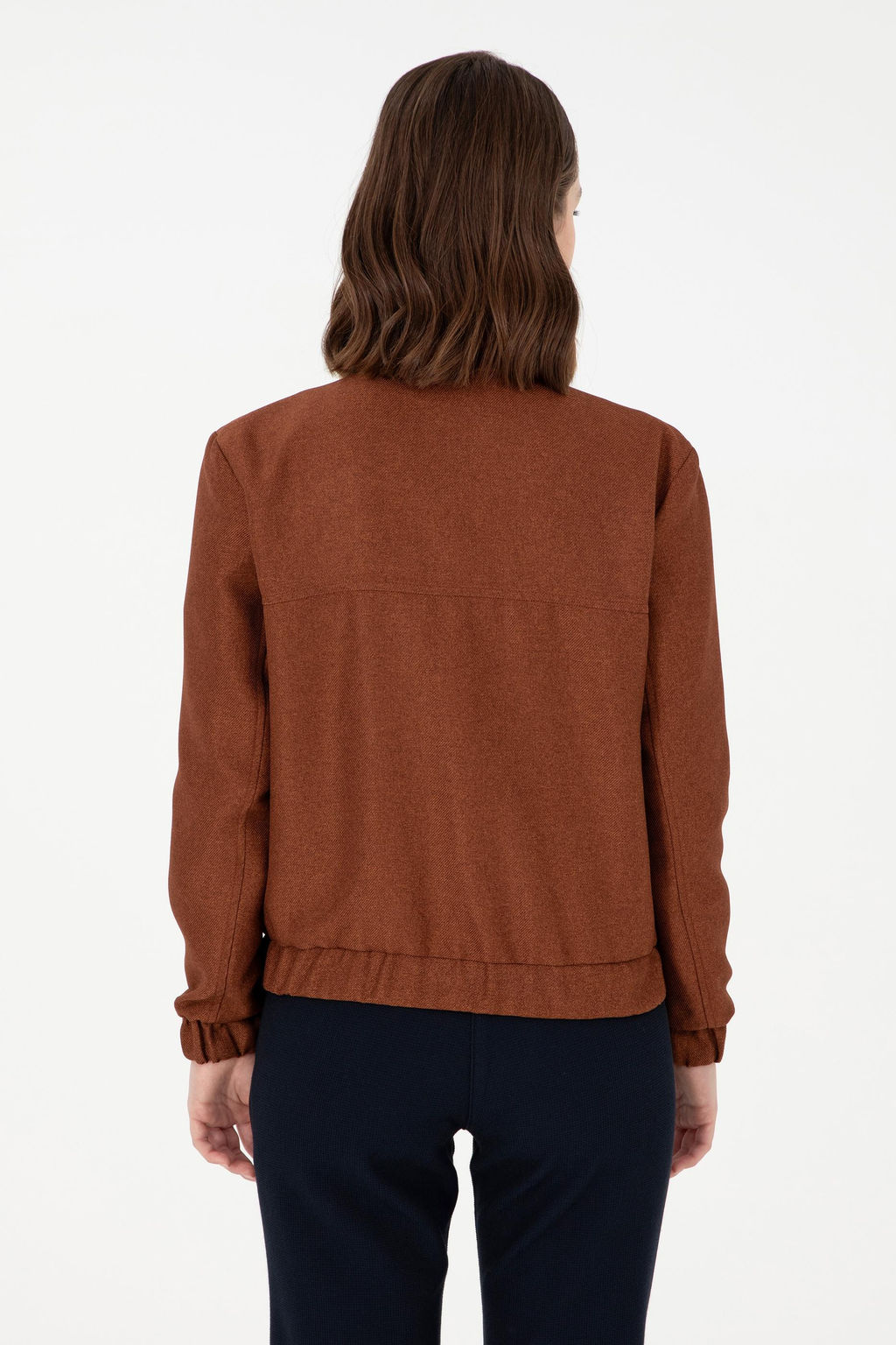 Женская коричневая куртка Неожиданная скидка в корзине - U.s. polo assn фото 5