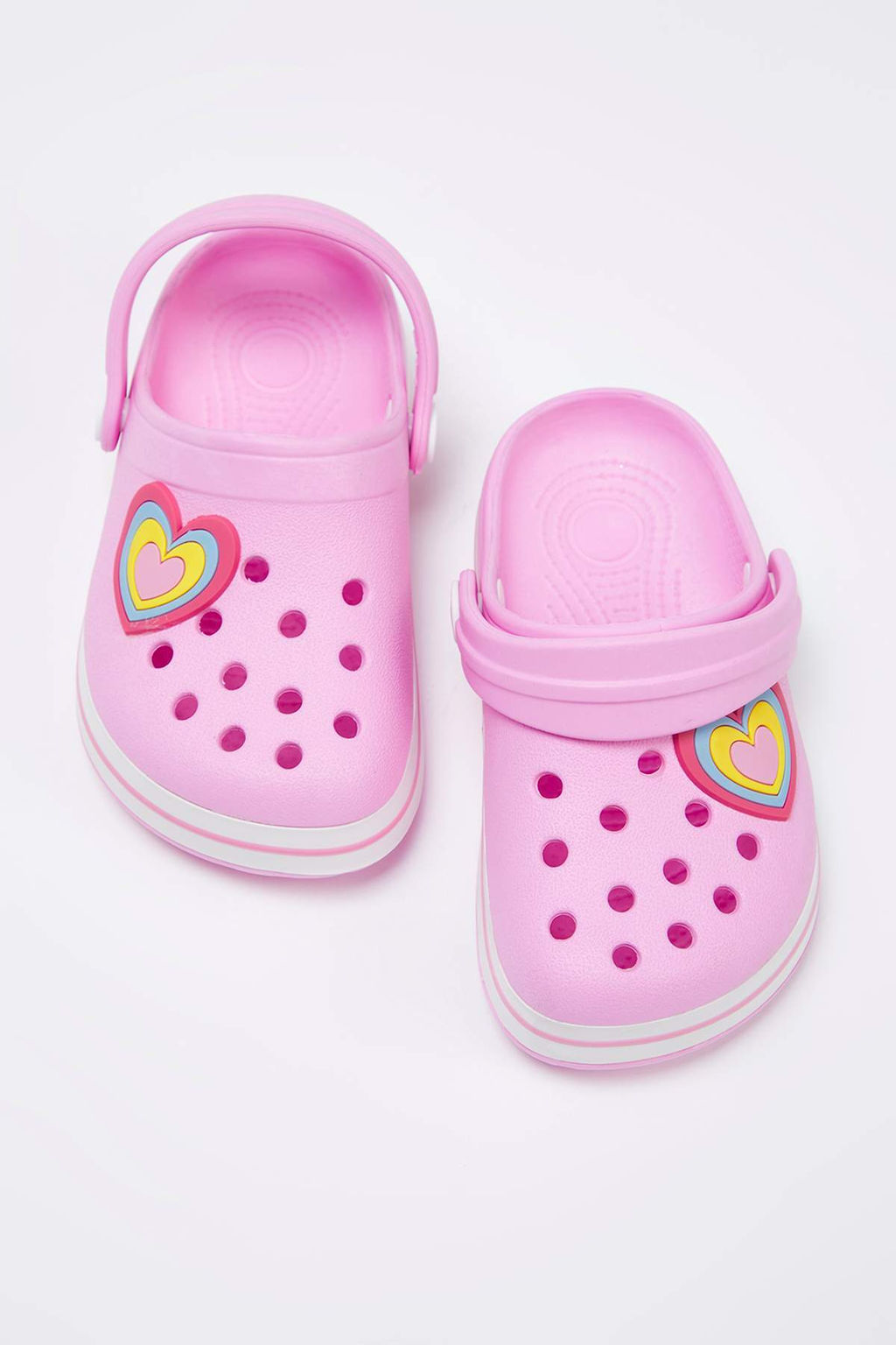 Pembe Onu Kapal? Kalp Figurlu K?z Cocuk Kids Eva Sandalet Terlik TAKSS25TE00053 - Trendyolmilla фото 2