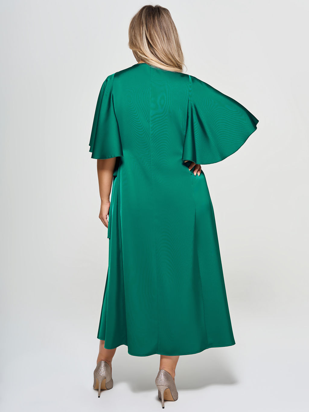 Платье 0375-1с зеленый