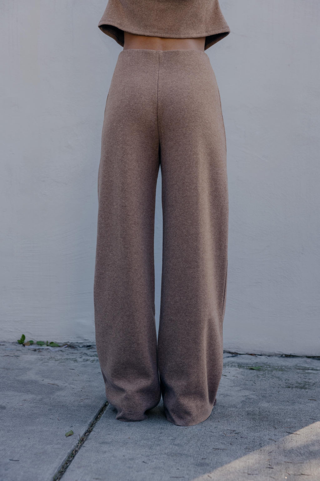 PANTAL?N PALAZZO SOTF TOUCH / Mocha - Zara фото 3