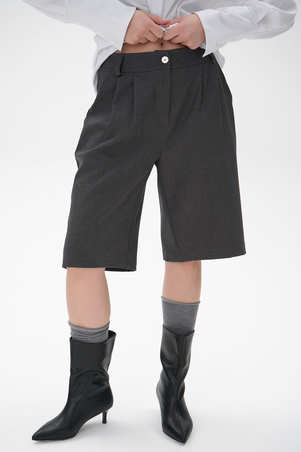 Бермуды Дана (серый) - Эльза фото 27