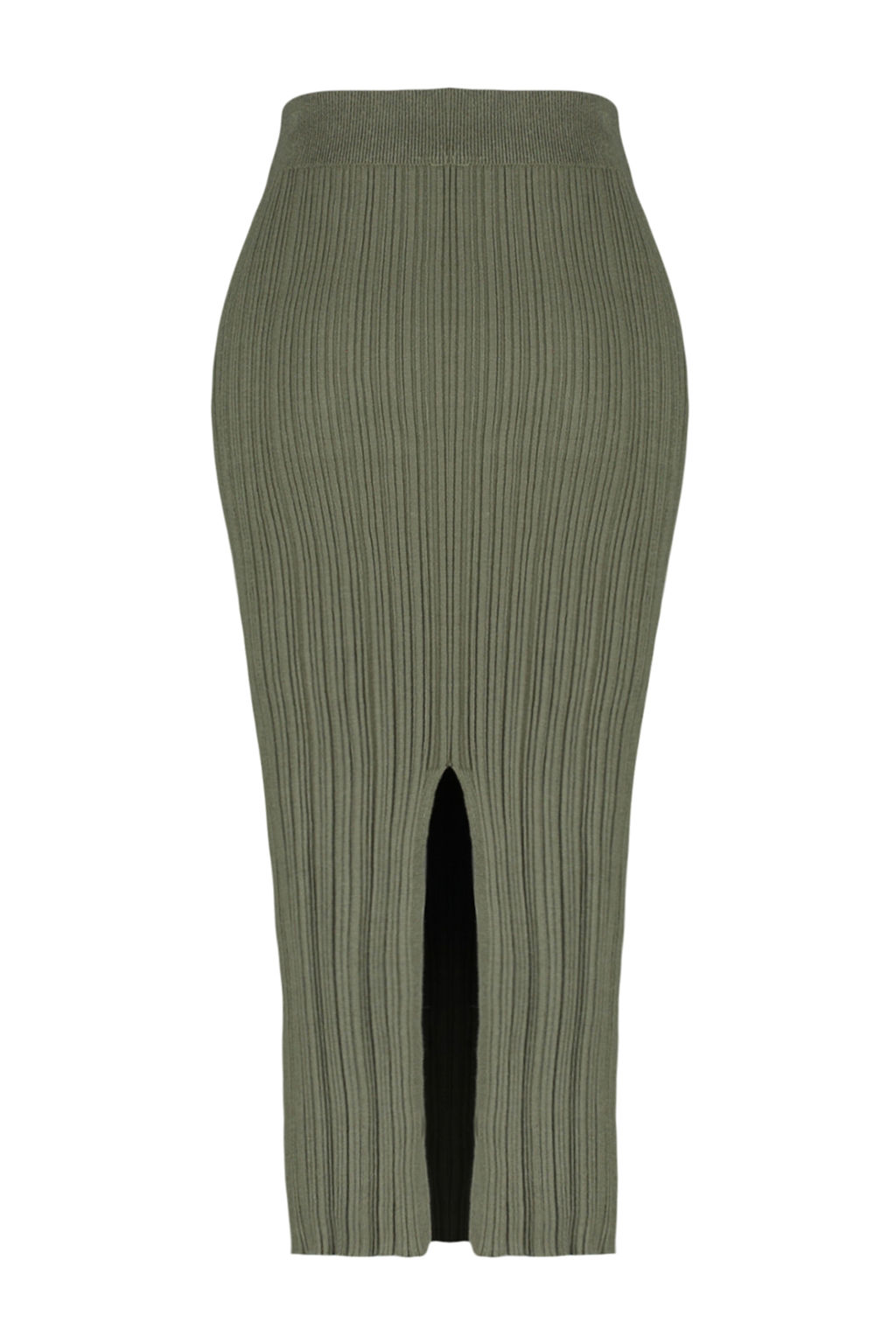 TRENDYOLMILLA Haki Midi Triko Premium Iplik/ Ozel Iplik Etek TWOSS24ET00042  фото 14
