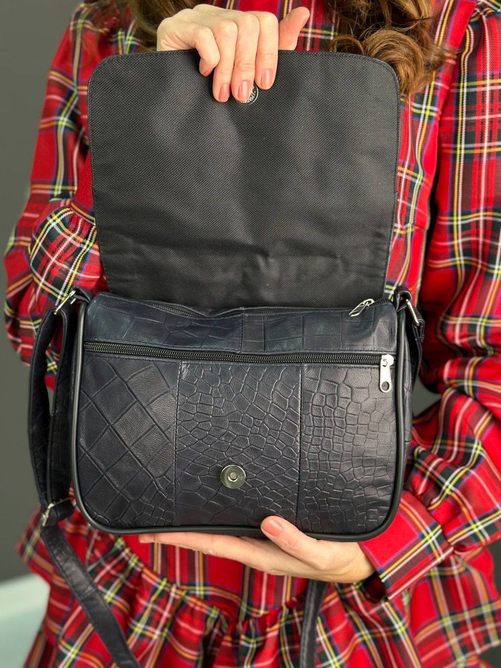 Сумка женская из телячьей кожи