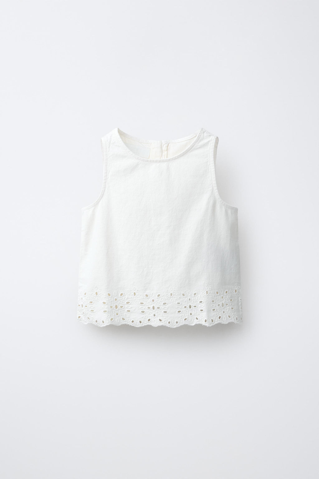 TOP BORDADO / Blanco - Zara фото 3