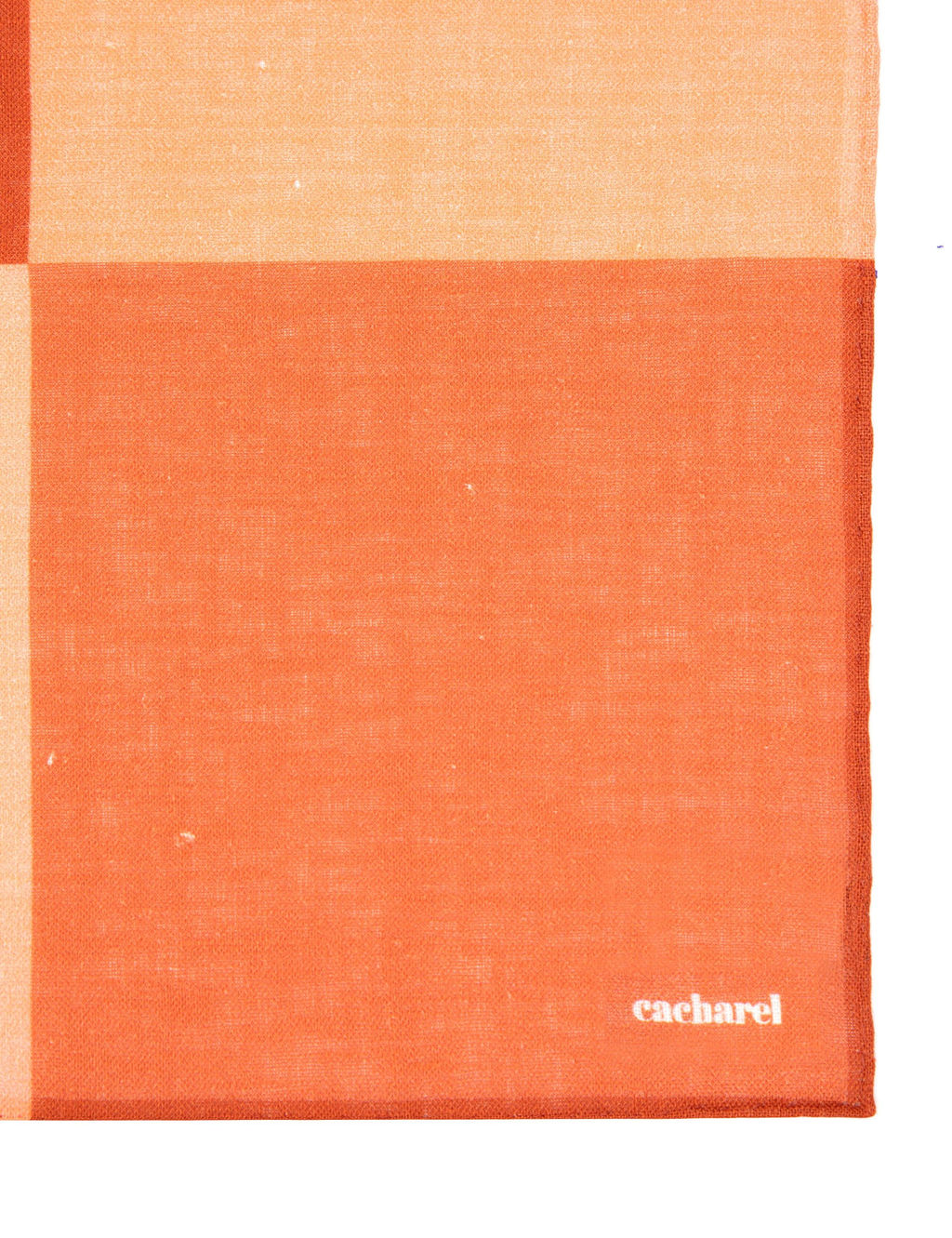 Оранжевый льняной платок - Cacharel фото 4