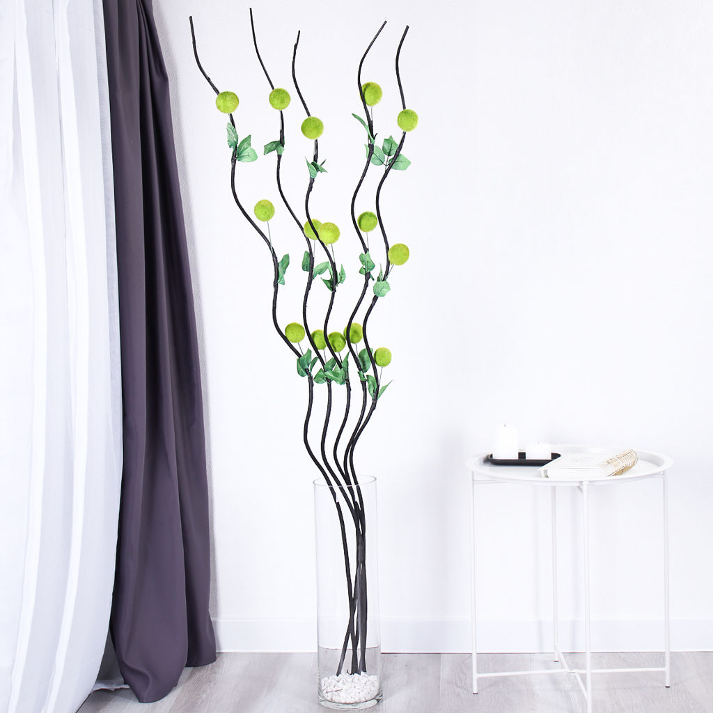 Сухоцвет набор 5 штук 150 см / GT-165 /уп 100/белый - ГалеонТрейд фото 2