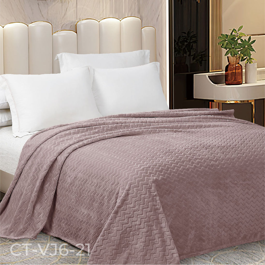 Плед Велсофт Jacquard Premium ПВЖ-081 1,5-сп.