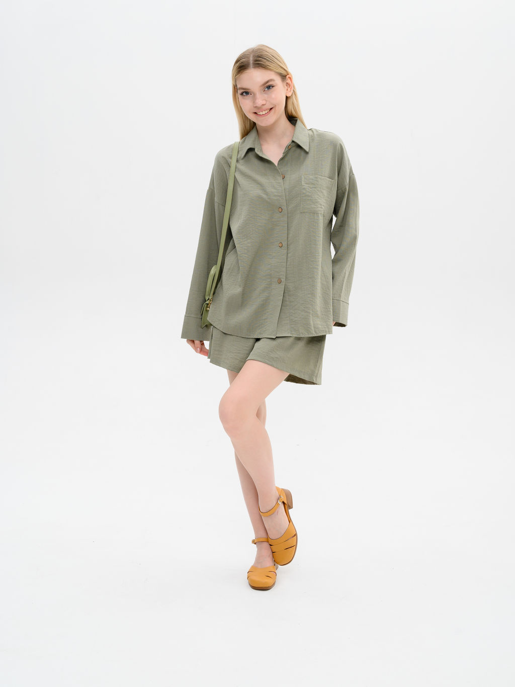 Босоножки 3032.25294br.Лион тыква+коричневый