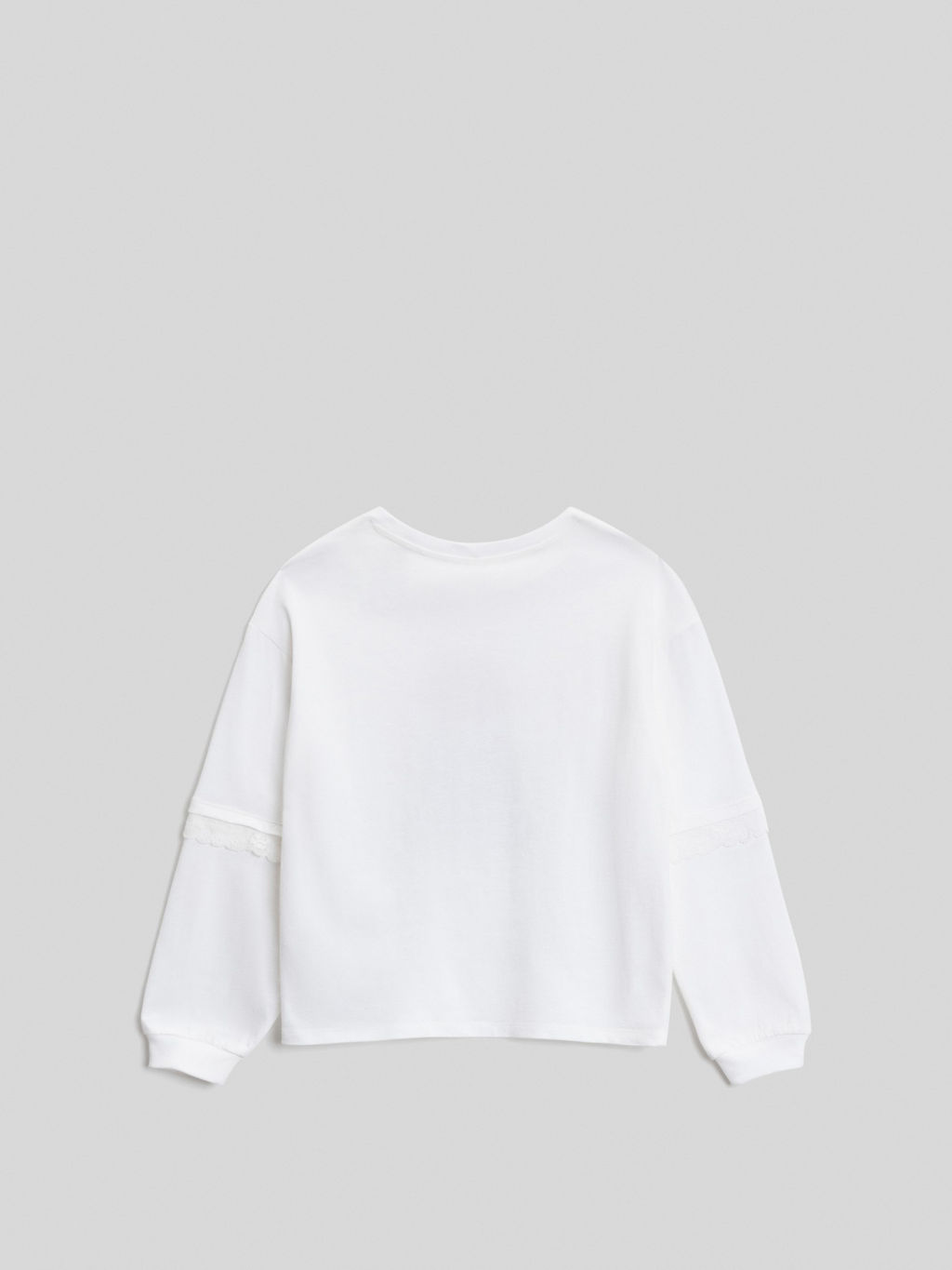 ACOOLA / Джемпер детский для девочек Airville белый  фото 2