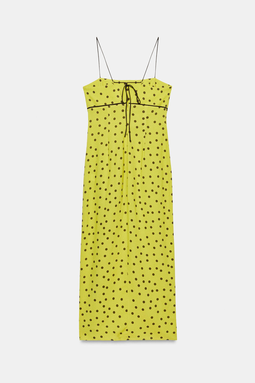 VESTIDO MIDI LUNARES / Multicolor - Zara фото 5