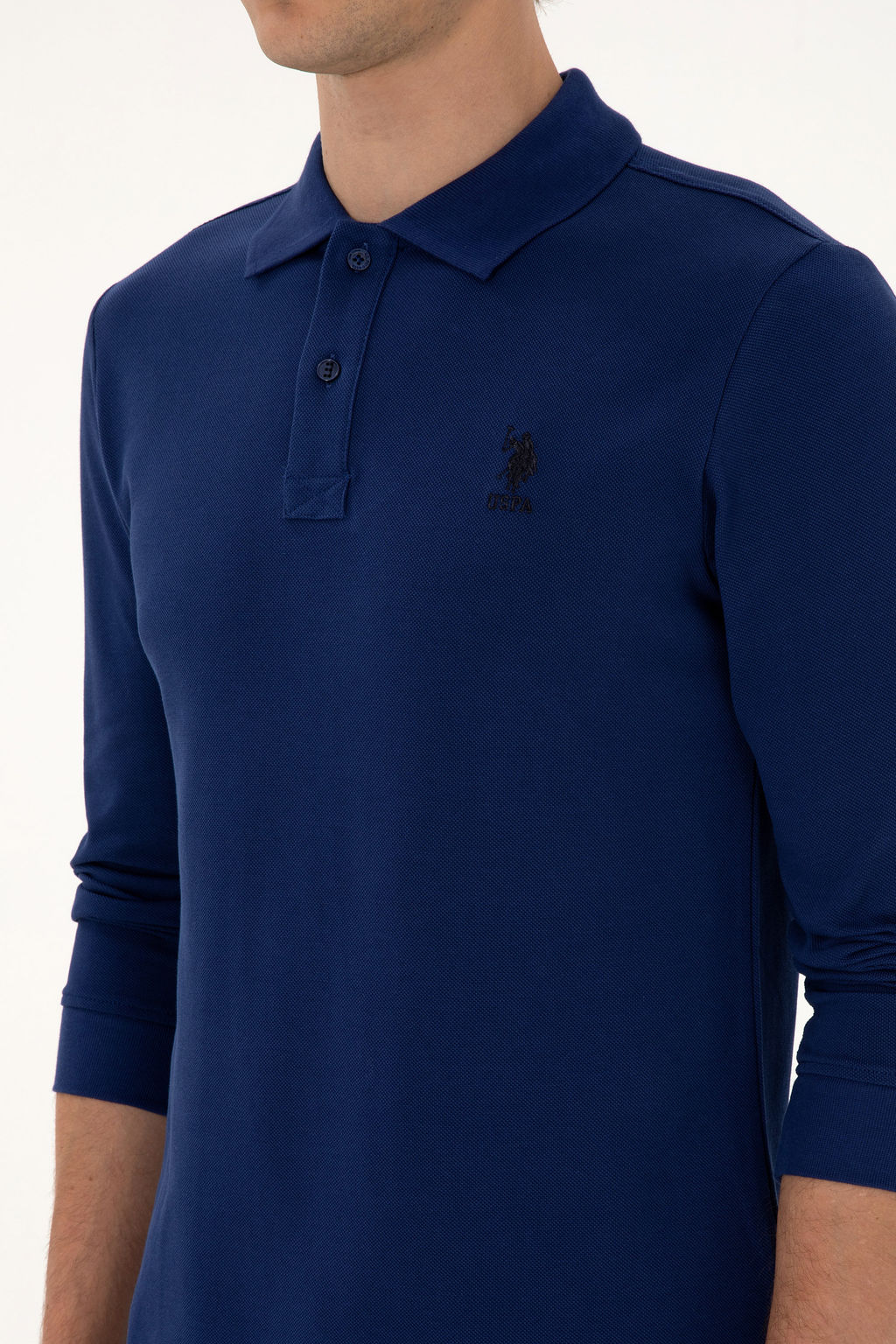 Erkek _ndigo Basic Sweatshirt Sepette S_rpriz _ndirim - U.s. polo assn фото 21