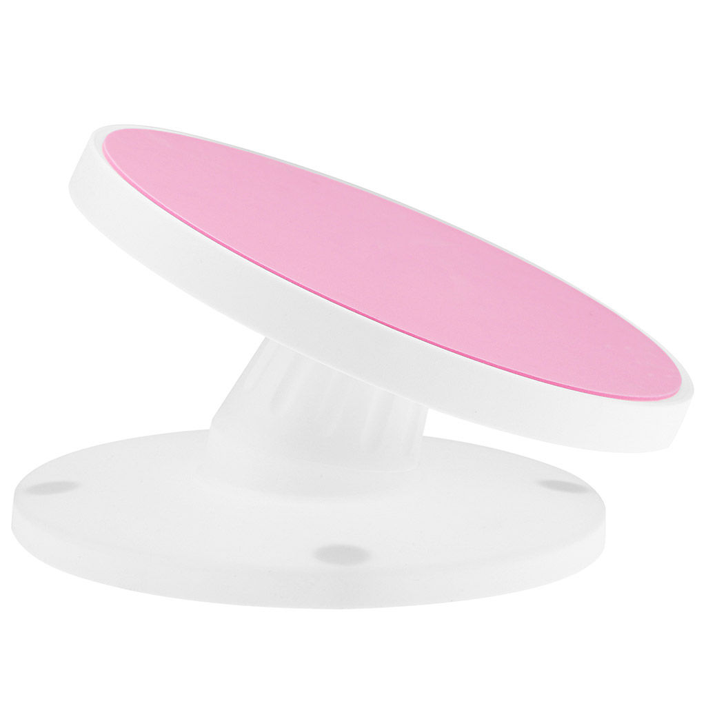 Подставка пластмассовая для торта д24,5см h11,5см, антискользящая ножка, съемный, поворотный стол с углом наклона 0-20 градусов, с EVA покрытием, цветная коробка (Китай) - Домашняя мода фото 2