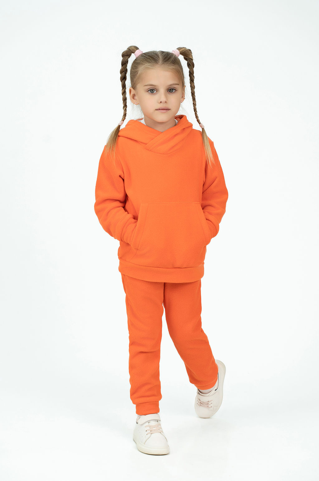 Костюм детский флисовый фуксия - Утенок фото 98