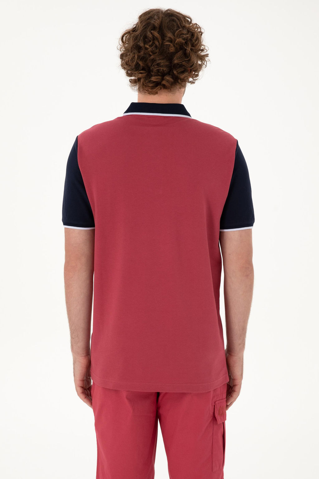 Erkek Regular Fit Polo Yaka Vi_ne Ti__rt Sepette S_rpriz _ndirim - U.s. polo assn фото 5