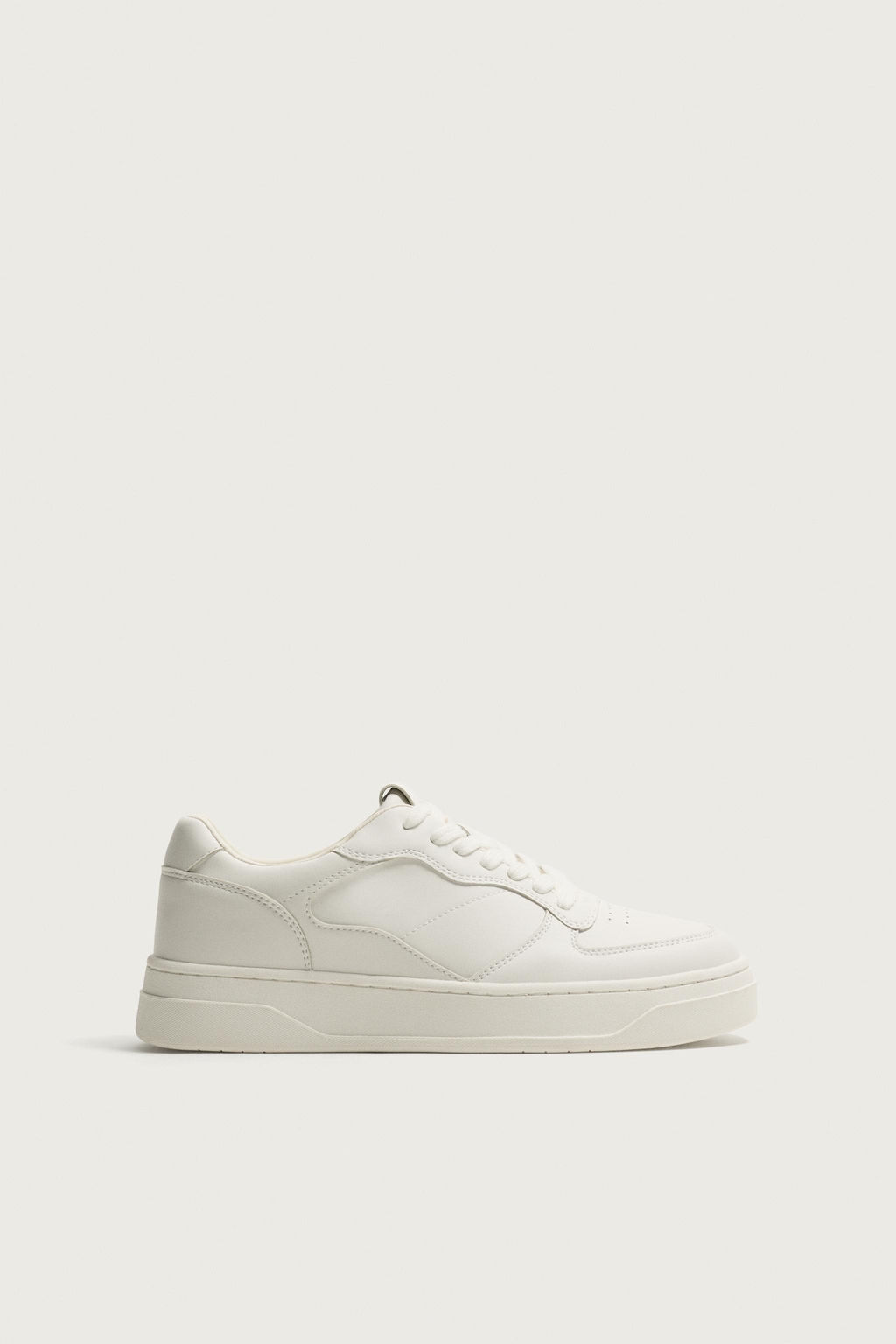 ZAPATILLA ESTILO RETRO / Blanco