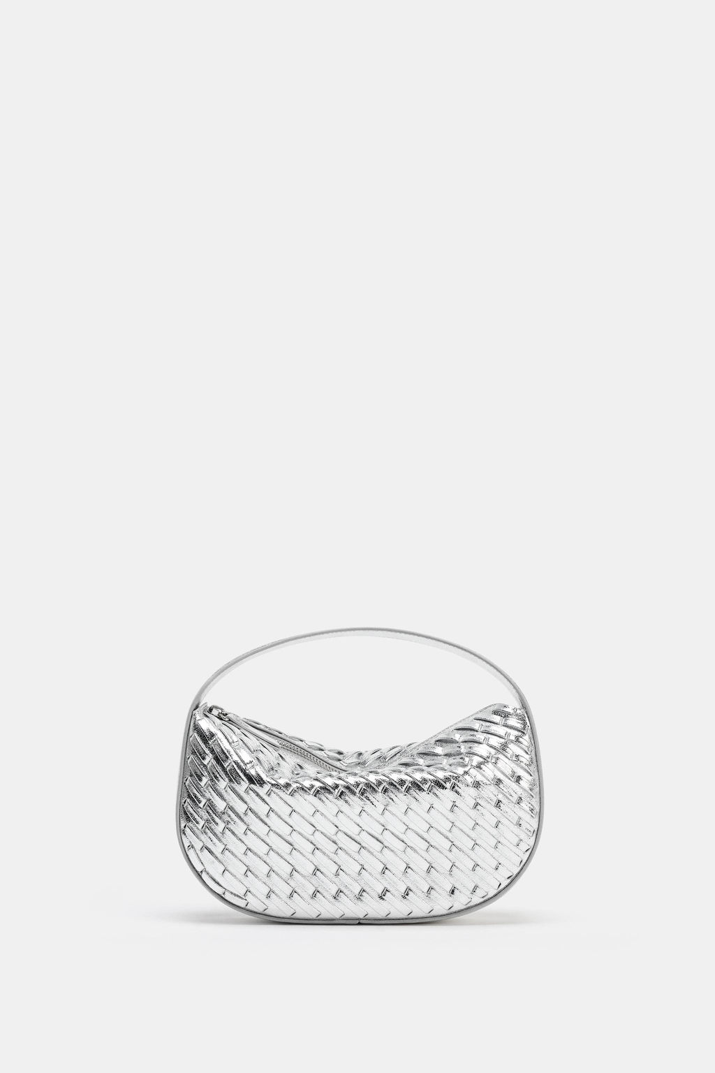 BRAIDED-EFFECT HANDBAG - Zara фото 7