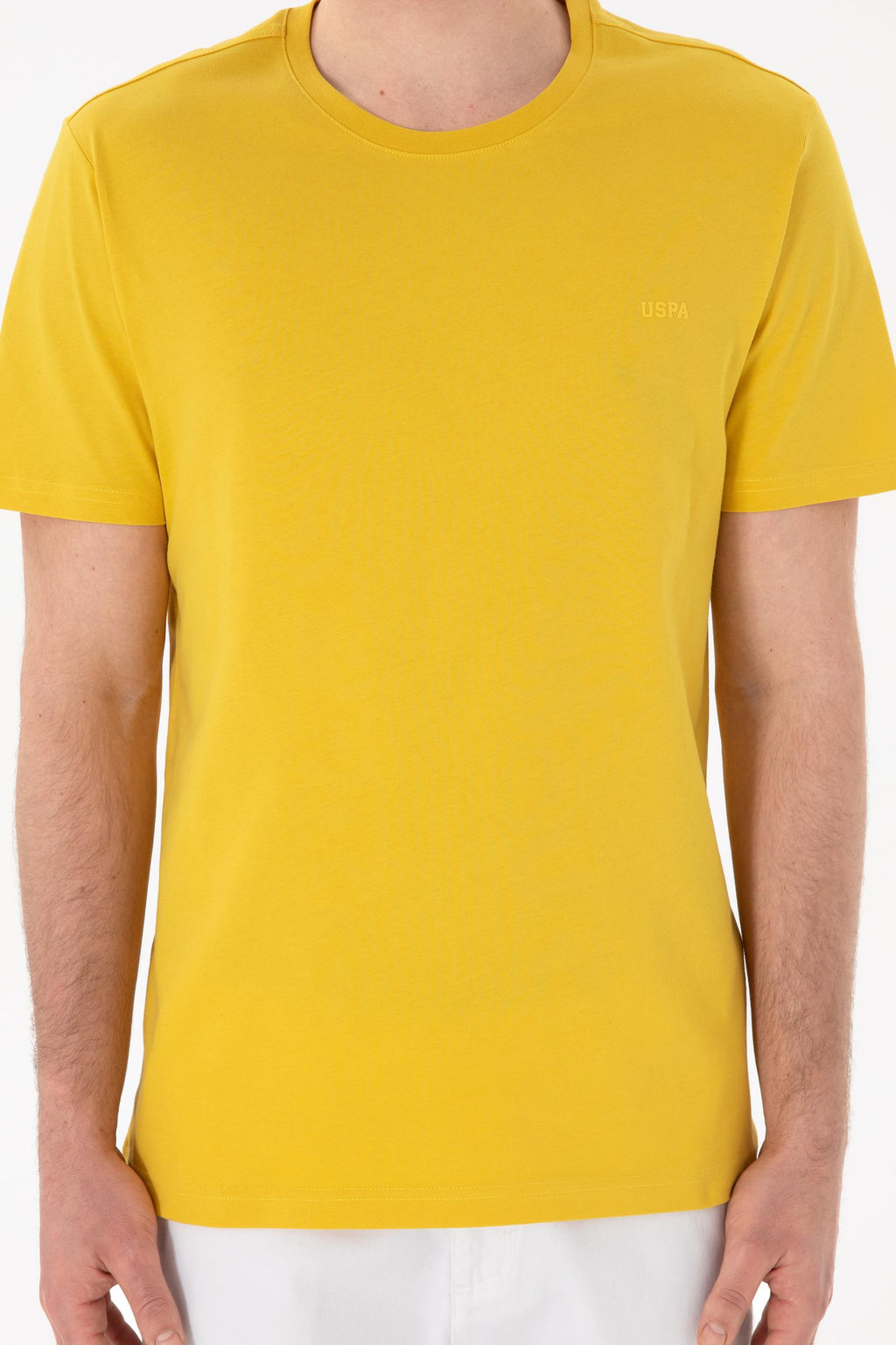 Erkek Regular Fit Bisiklet Yaka Sar_ Basic Ti__rt Sepette S_rpriz _ndirim - U.s. polo assn фото 7