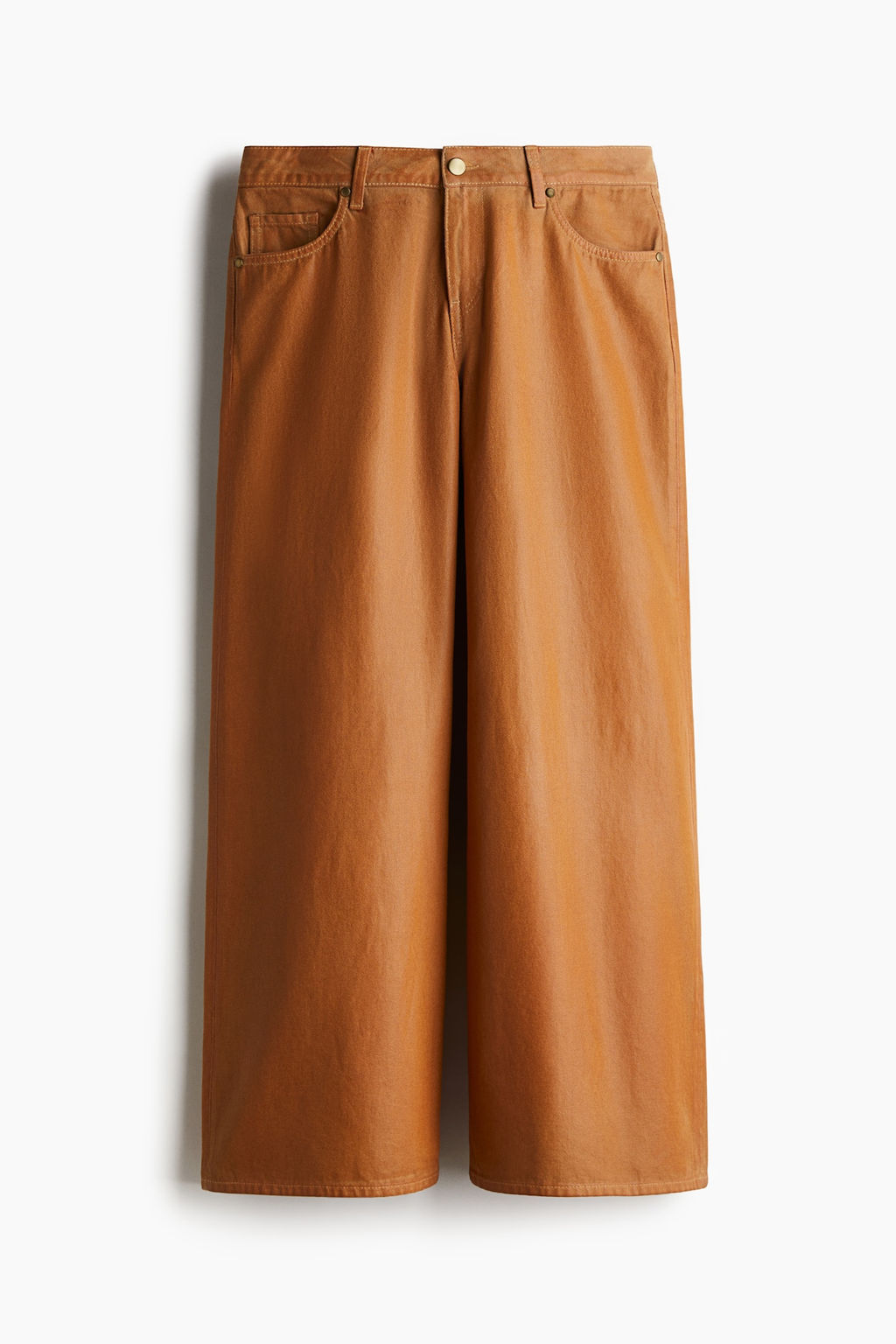 Pantalon ancho revestido - H&m фото 6