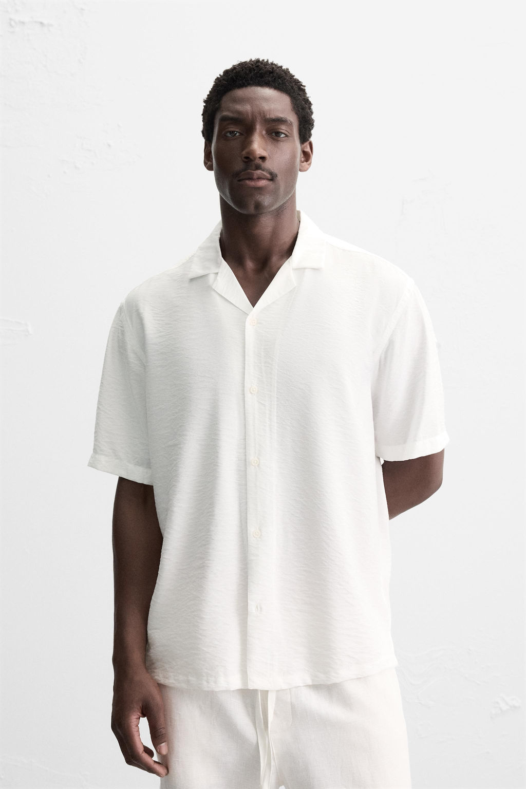 RELAXED FIT FLOWING SHIRT - Zara фото 2