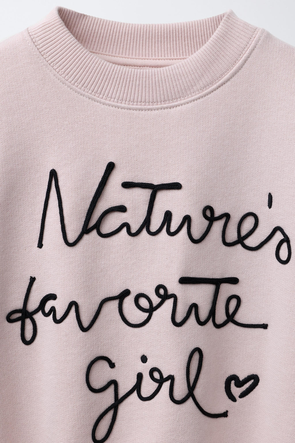 EMBROIDERED SLOGAN SWEATSHIRT - Zara фото 3
