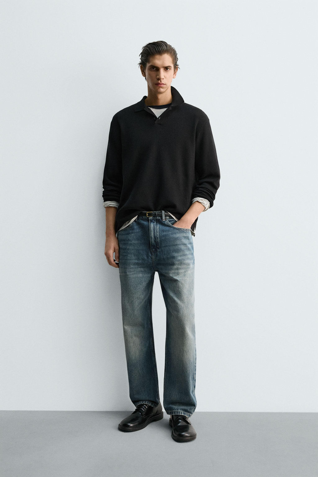 SOFT KNIT POLO SHIRT - Zara фото 11