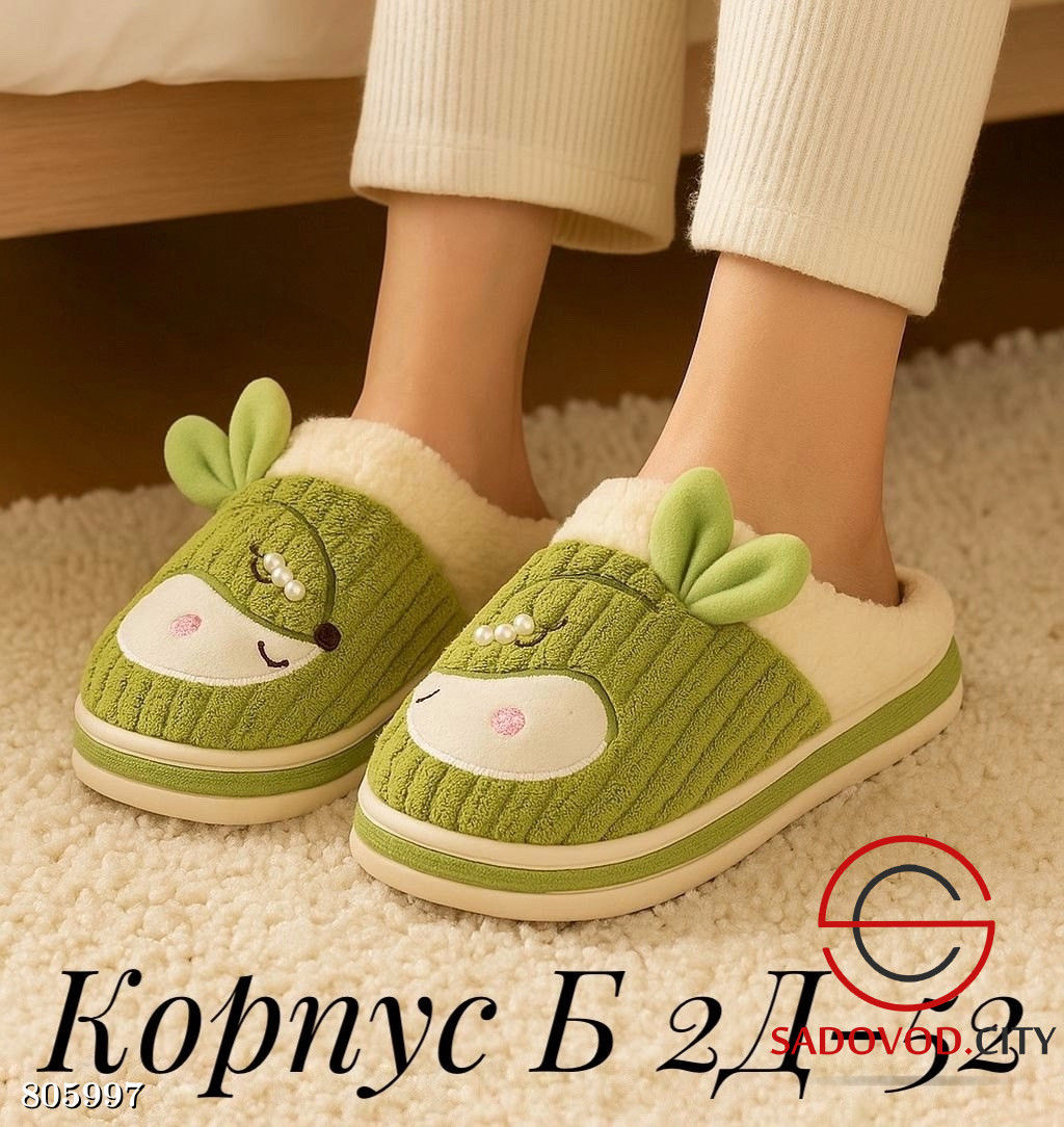 Женские тапочки с рисунком - Bruno фото 4