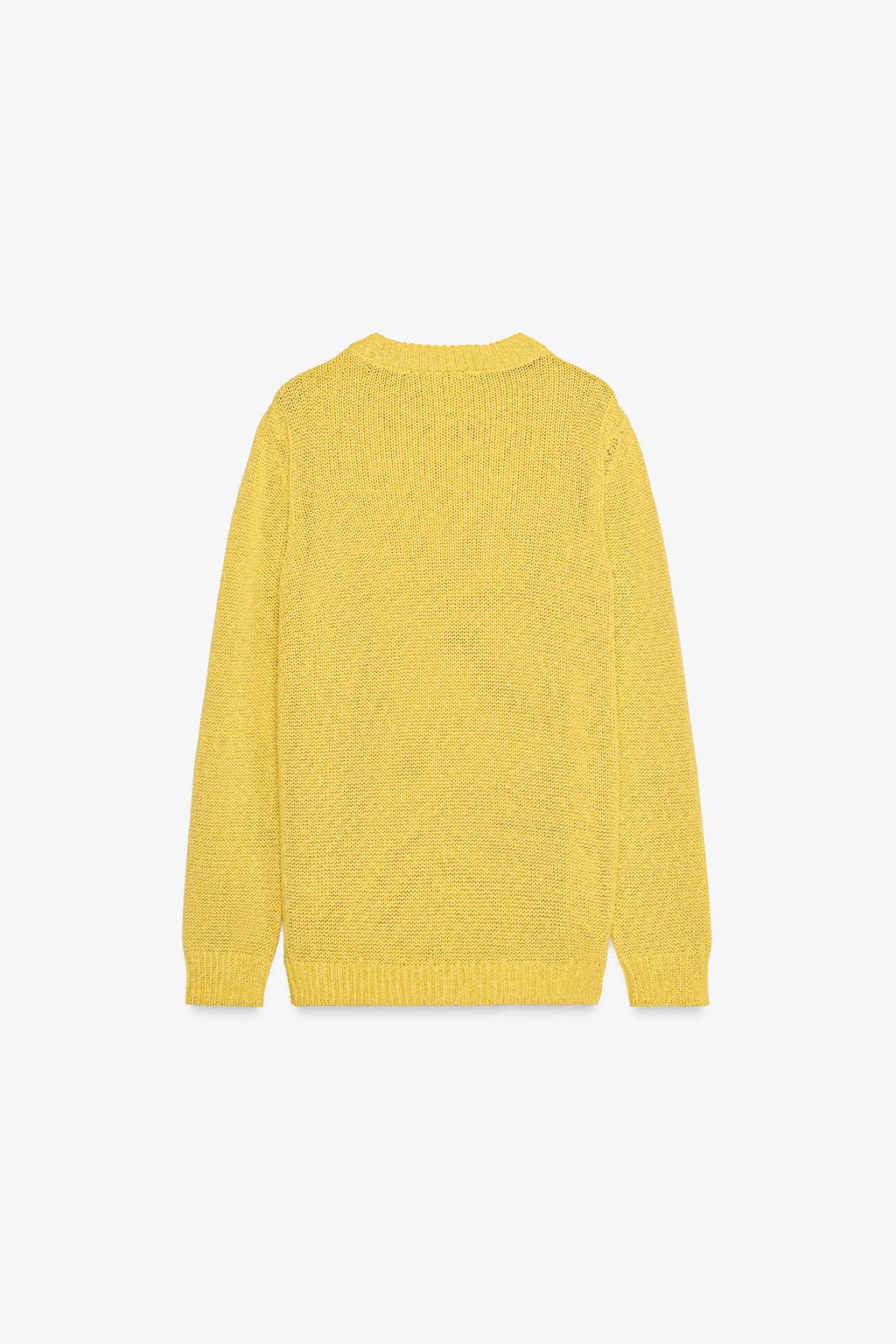 RUSTIC KNIT SWEATER - Zara фото 7