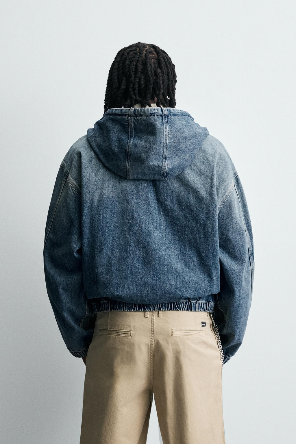 WASHED HOODED JACKET - Zara фото 3