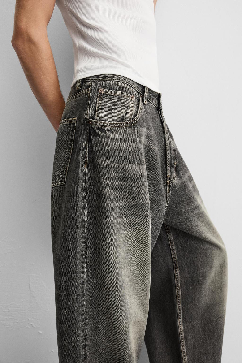 SUPER BAGGY FIT JEANS - Zara фото 16